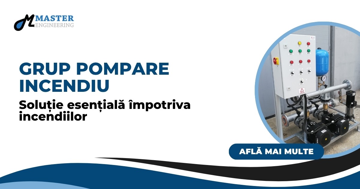 Grup pompare incendiu: Soluție esențială împotriva incendiilor