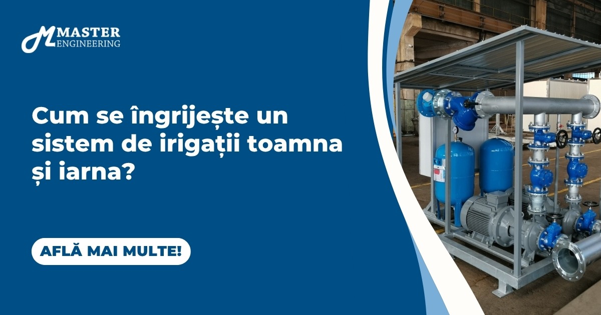 Cum se îngrijește un sistem de irigații toamna și iarna