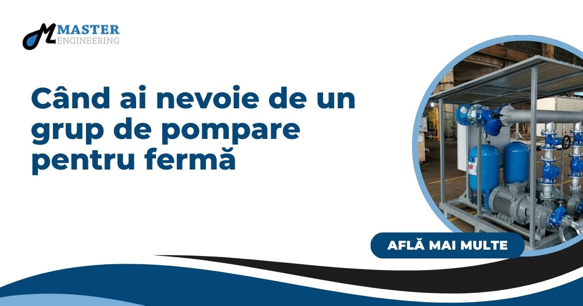 Cum îți dai seama că ai nevoie de un grup de pompare pentru fermă